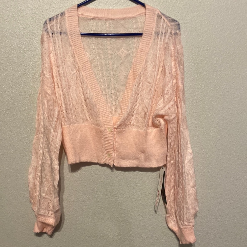 Cropped cardigan NWT